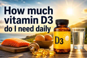 How much vitamin d3 do I need daily
