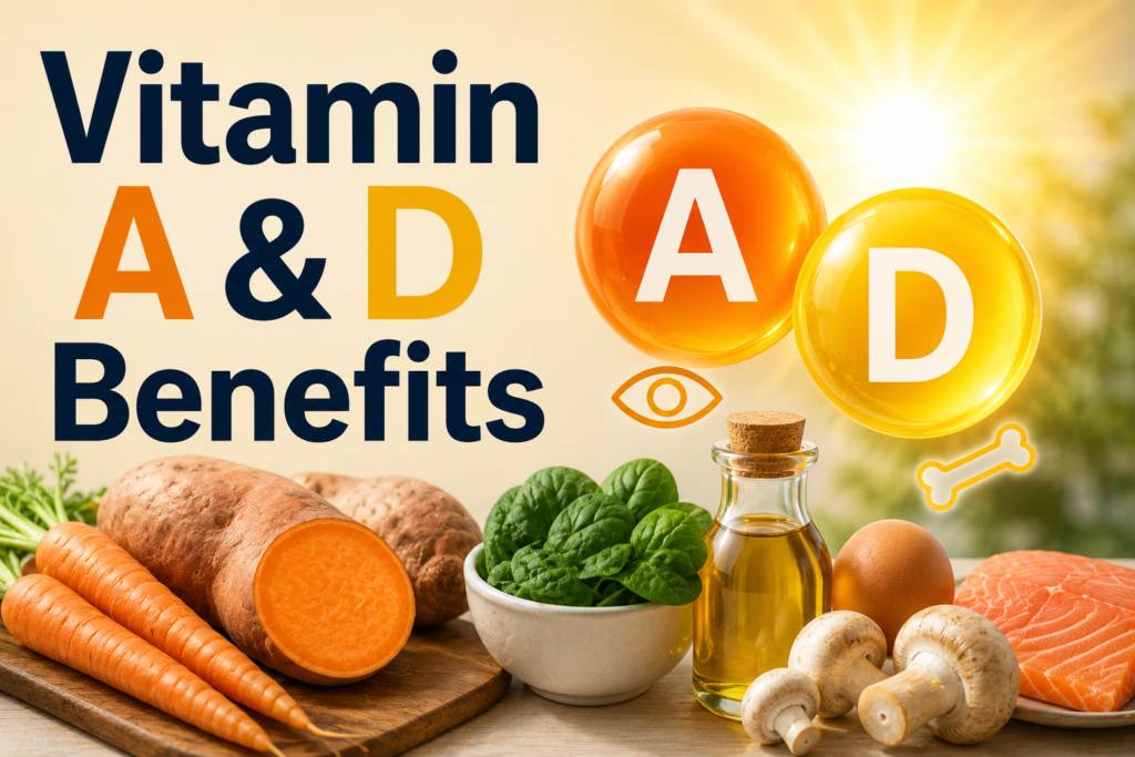 Vitamin A & D Benefits: How These Two Nutrients Work Together